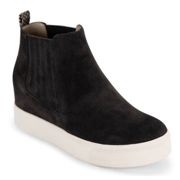 Dolce Vita Wylee Slip On Wedge Comfort Sneaker, Women's Size 6 Gray Suede - Picture 1 of 14
